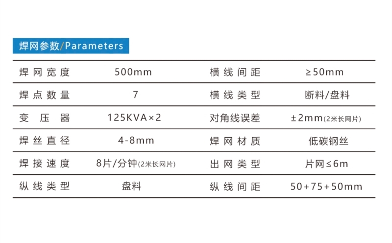 加气板网片焊接生产线GWC500CJ-01